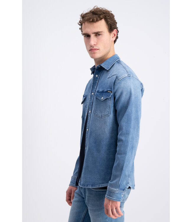 Gabbiano 3365312 Alvon Shirt Longsleeve jogg denim