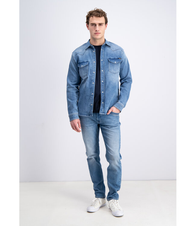 Gabbiano 3365312 Alvon Shirt Longsleeve jogg denim