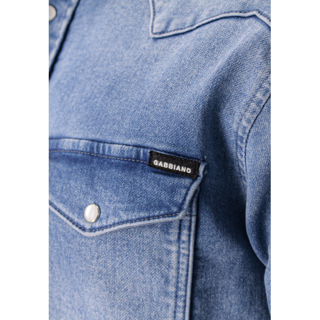 Gabbiano 3365312 Alvon Shirt Longsleeve jogg denim