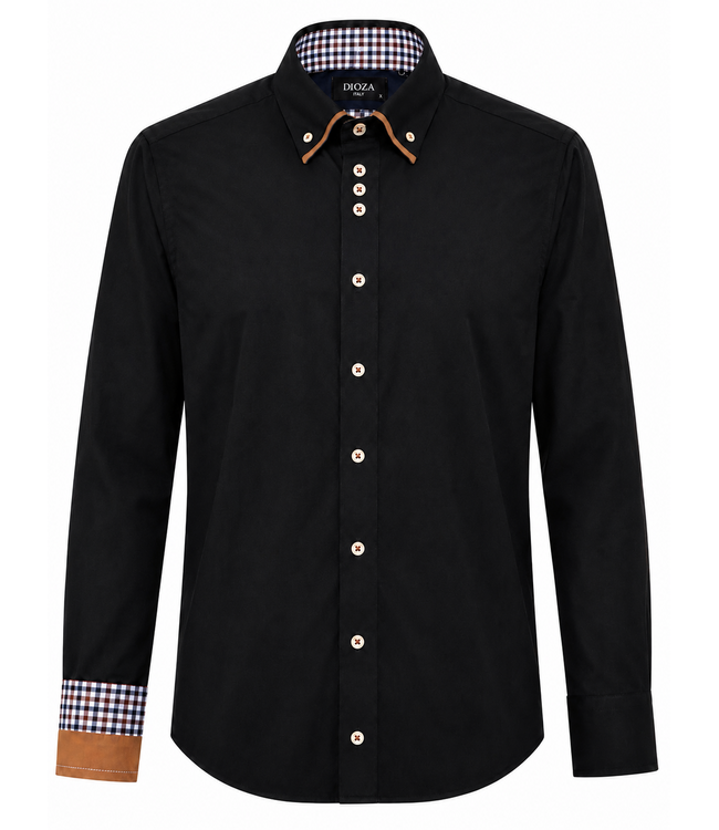Dioza Dioza Overhemd Longsleeve Modena 1434