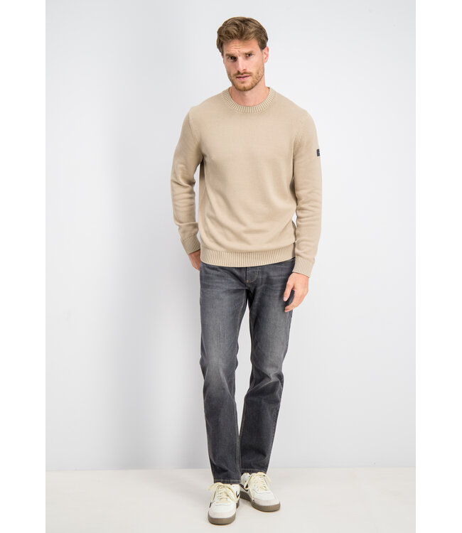 Gabbiano 6167283 EWAN Garment Dye Crewneck Knit