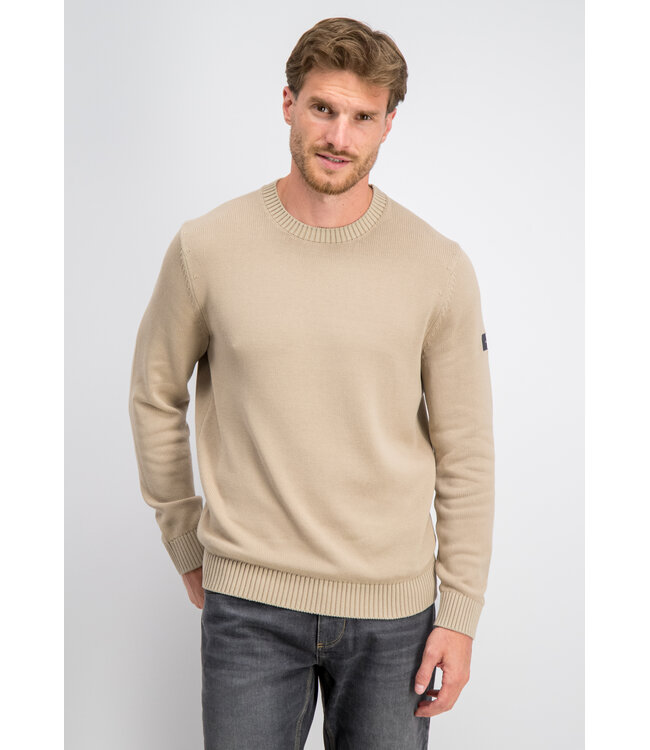 Gabbiano 6167283 EWAN Garment Dye Crewneck Knit