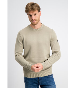 Gabbiano 6167283 EWAN Garment Dye Crewneck Knit