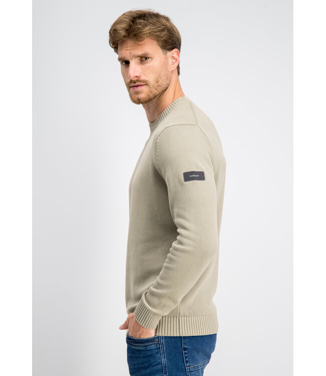 Gabbiano 6167283 EWAN Garment Dye Crewneck Knit