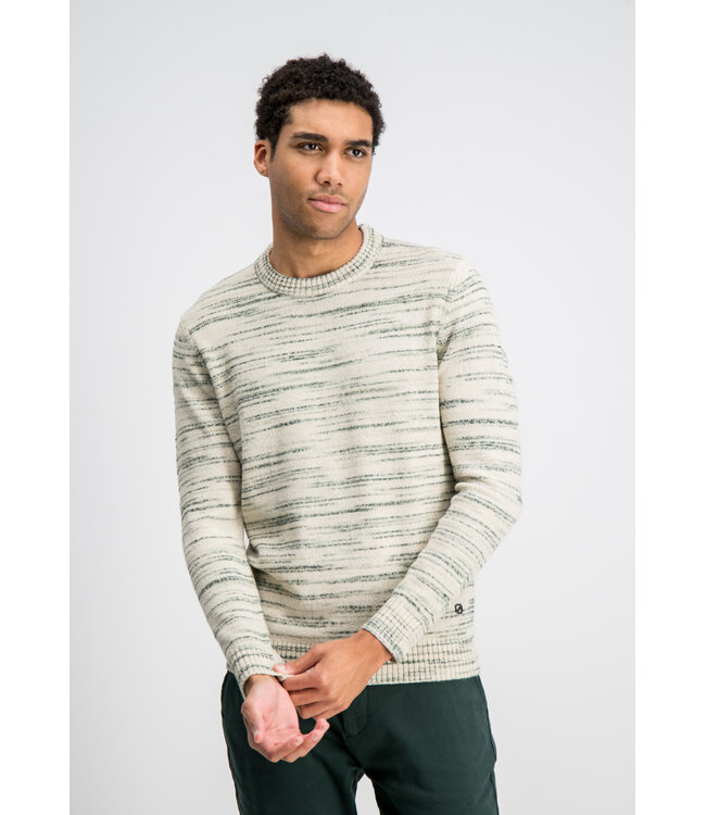 Gabbiano 6167270 NIKO Melange Stripe Crewneck Knit