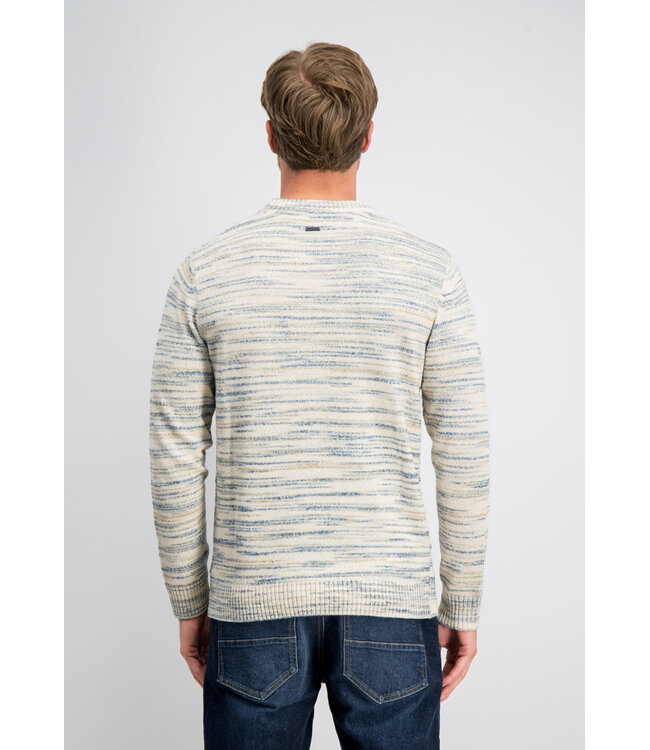 Gabbiano 6167270 NIKO Melange Stripe Crewneck Knit