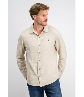 Gabbiano 3367345 TARAN Slub Garment Dye Shirt