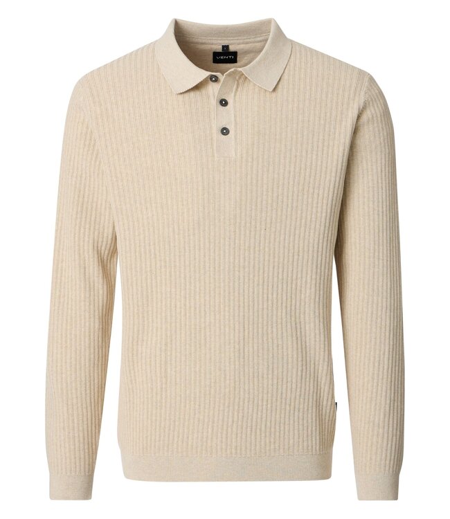 Venti 0000 Polo Gestrickt