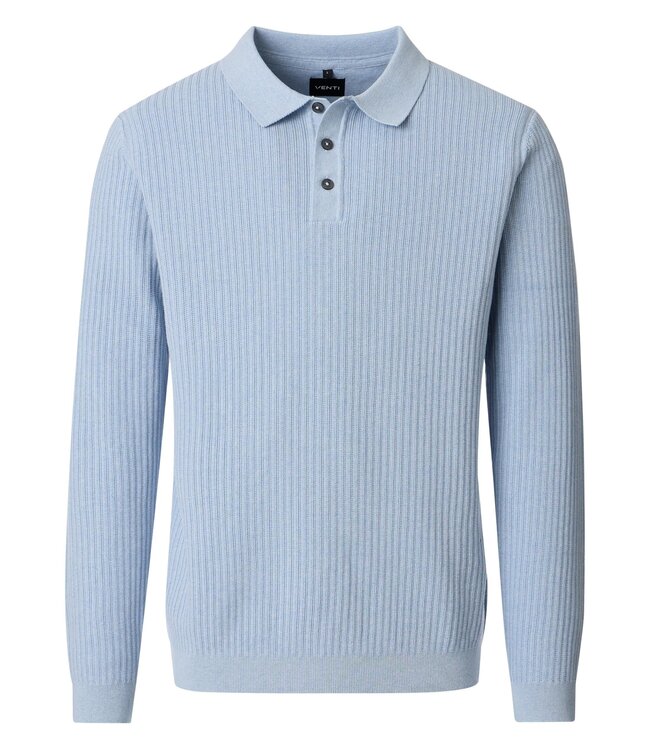 Venti 0000 Polo Gestrickt