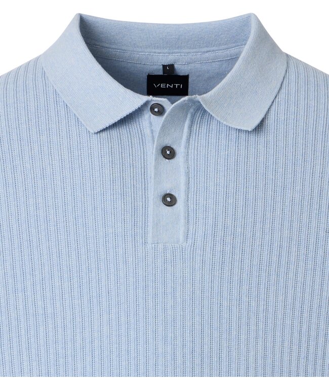 Venti 0000 Polo Gestrickt