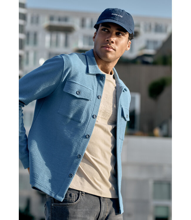 Gabbiano 3367347 Jacquard Stripe Overshirt