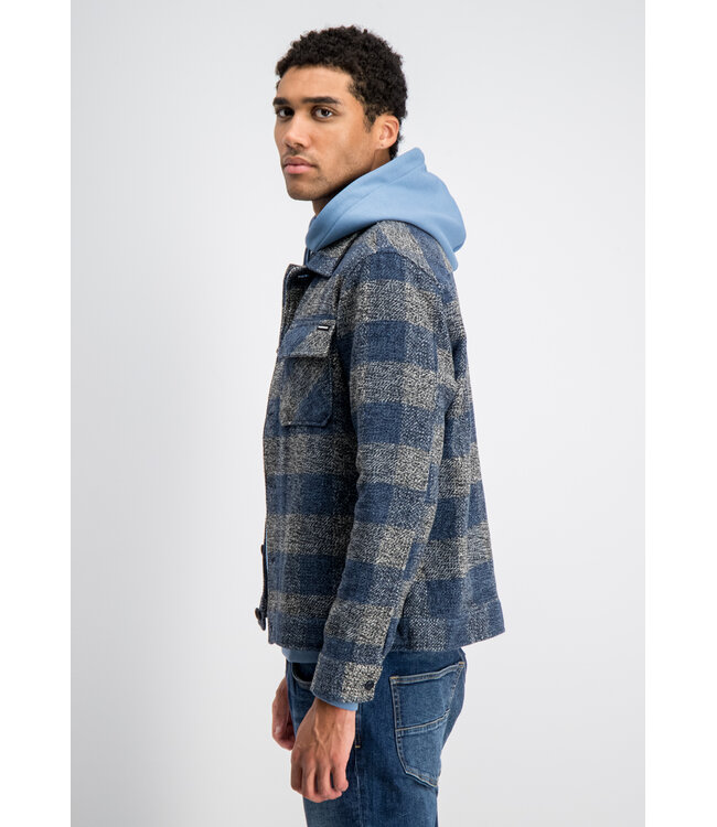 Gabbiano 4267433 Check Trucker Overshirt