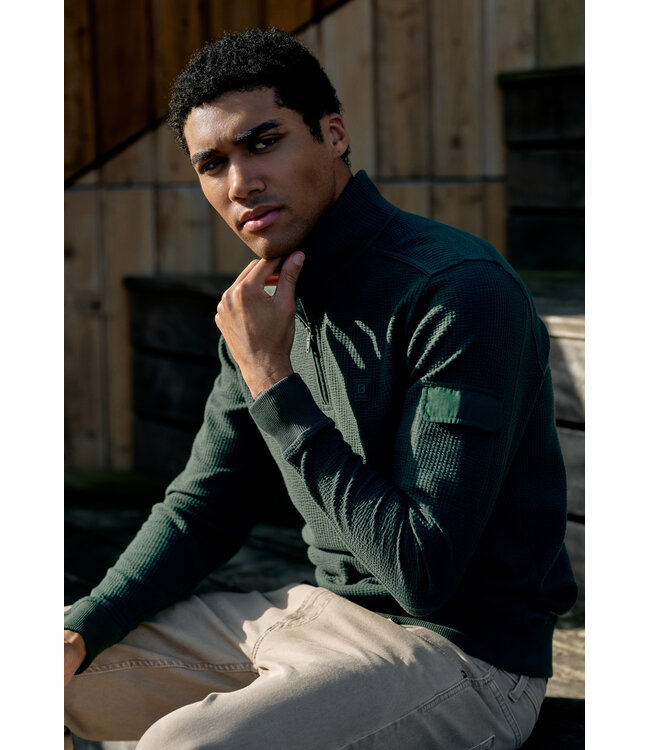 Gabbiano  7767534 Jacquard Stripe Skipper Sweat