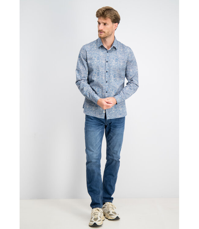 Gabbiano 3367351 Stone wash Poplin Shirt LS