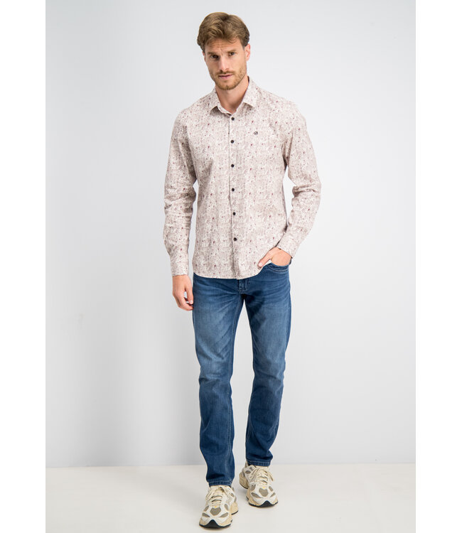 Gabbiano 3367351 Stone wash Poplin Shirt LS