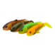 Savage Gear Craft Cannibal Paddletail | Dark Water Mix | 4 stuks Savage Gear Craft Cannibal Paddletail | Dark Water Mix | 4 stuks