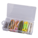 Savage Gear Fat Minnow T-Tail kit | 36 stuks + Gratis box Savage Gear Fat Minnow T-Tail kit | 36 stuks + Gratis box