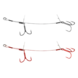 Savage Gear Carbon49 Double Stinger | 2 stuks Savage Gear Carbon49 Double Stinger | 2 stuks