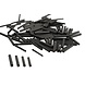 Savage Gear Wire Crimps | 100 stuks Savage Gear Wire Crimps | 100 stuks