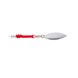 Savage Gear ScrewIn Spin Teaser | Silver Red | 3 stuks Savage Gear ScrewIn Spin Teaser | Silver Red | 3 stuks
