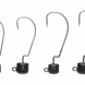 Savage Gear Ned WEG Jihead Matt Black | 3 stuks Savage Gear Ned WEG Jihead Matt Black | 3 stuks