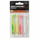 Savage Gear Slender Scoop Shad | Dark Water Mix | 4 stuks Savage Gear Slender Scoop Shad | Dark Water Mix | 4 stuks