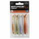 Savage Gear Slender Scoop Shad | Clear Water Mix | 4 stuks Savage Gear Slender Scoop Shad | Clear Water Mix | 4 stuks