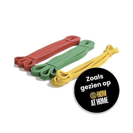 House of Workouts Resistance Power Bands Voordeelset | 3 sterktes