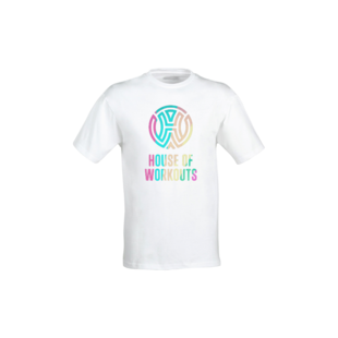 NEW | HOW T-Shirt White / Rainbow (unisex)