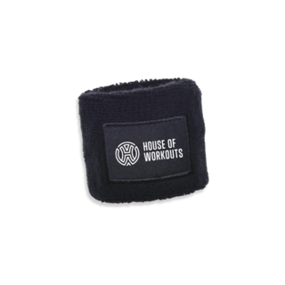 HOW Sweat Wristband Black