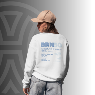 Limited Edition - BRN® #50 Sweater White (unisex)