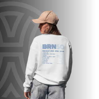 NEW | Limited Edition - BRN® #50 Sweater White (unisex)