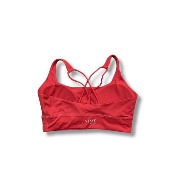 House of Workouts HOW x AIME | Sportsbra Dessert Red