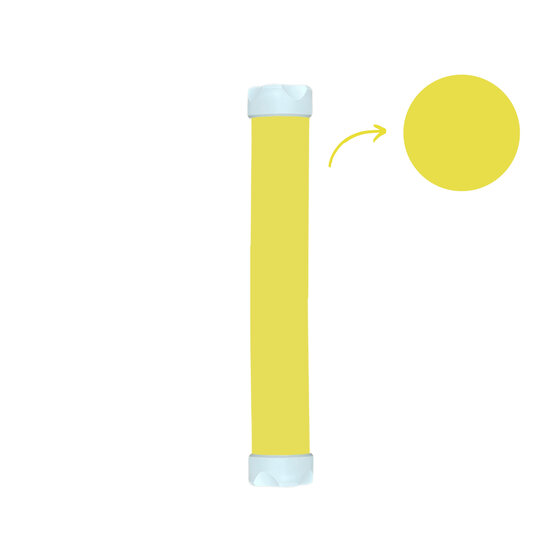 XCORE® XCO®-Trainer Small- Amalfi Yellow / White Lid