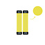 BRN® BRN®-set - Amalfi Yellow / Black Lid