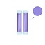 BRN® BRN®-set - Lavish Lavender / White Lid