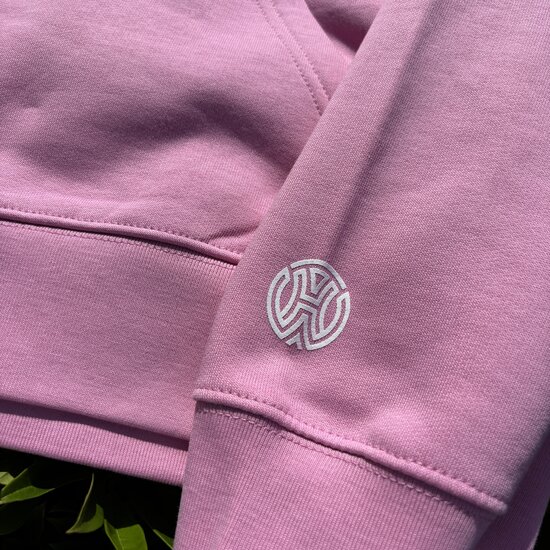 House of Workouts HOW Full-Zip Hoodie | Pink | (Woman)