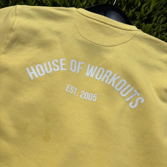 House of Workouts HOW SweaterYellow (Unisex)