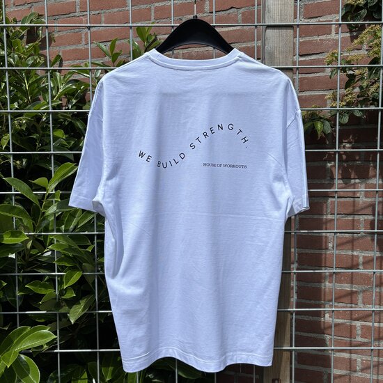 House of Workouts HOW oversized t-shirt White (Unisex)