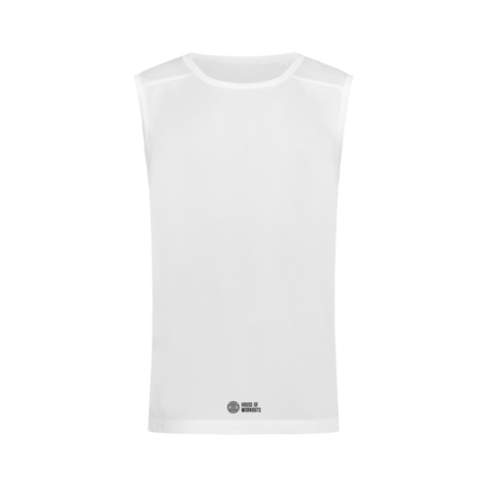 House of Workouts HOW Sport Tank Wit (Heren)