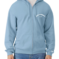 House of Workouts HOW Full-Zip Hoodie | Blue (Unisex)