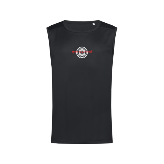 House of Workouts HOW Sport Tank Zwart (Heren)