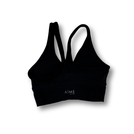 House of Workouts HOW x AIME | Soph bra Black
