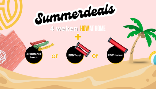Neem jouw workouts mee op vakantie met HOW@Home!
