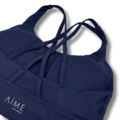 House of Workouts HOW x AIME | June bra Navy Blue