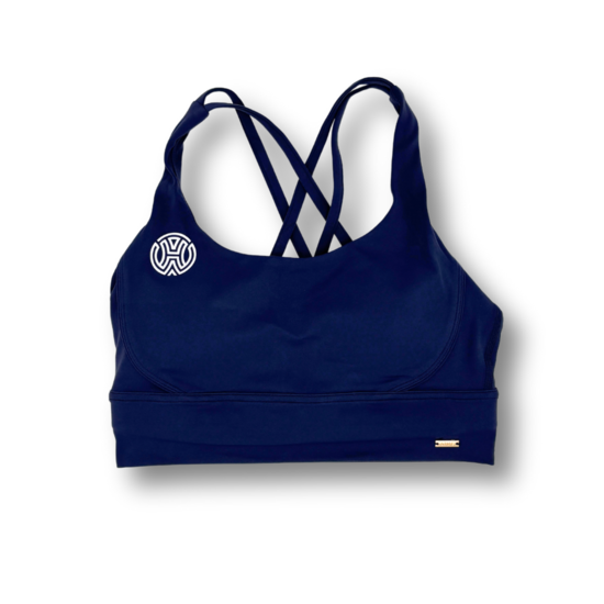 House of Workouts HOW x AIME | June bra Navy Blue