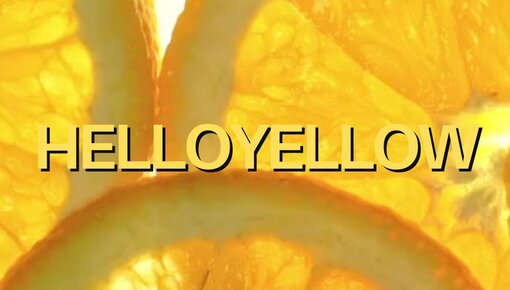 HelloYellow! Because summer looks better in yellow.