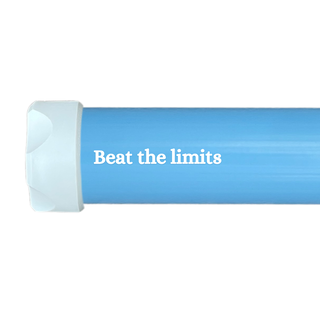 Beat the Limits - XCO®-trainer Large - Côte d’Azur Blue / White Lid