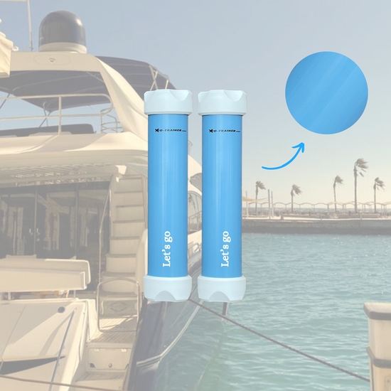 BRN® Let's Go - BRN/Sclpt®-set - Côte d’Azur Blue / White Lid