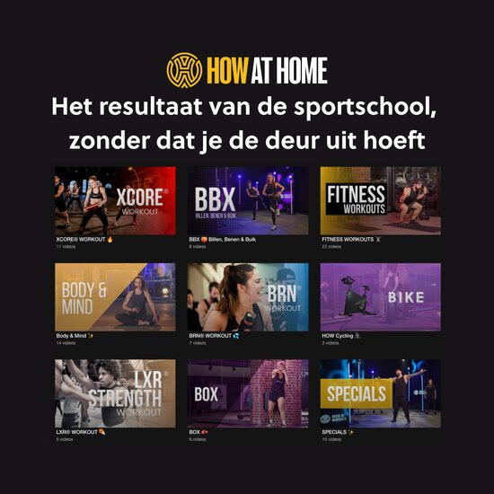House of Workouts 6 maanden abonnement | HOWatHome